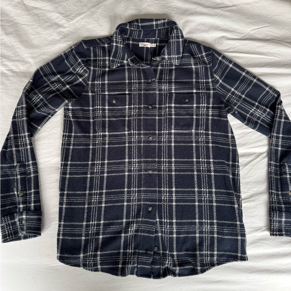 Faherty Legend Sweater Shirt - Women’s Medium, Navy